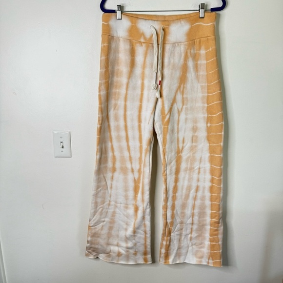 WILDFOX Jude Pant In tie dye Orange wide leg sweatpants - Picture 9 of 9